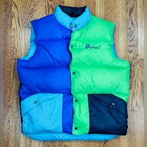 Penfield Colorblock Down-filled Puffer Vest